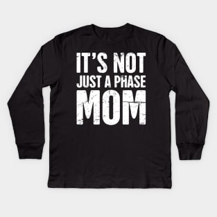 Phase | Funny Emo Quote Kids Long Sleeve T-Shirt